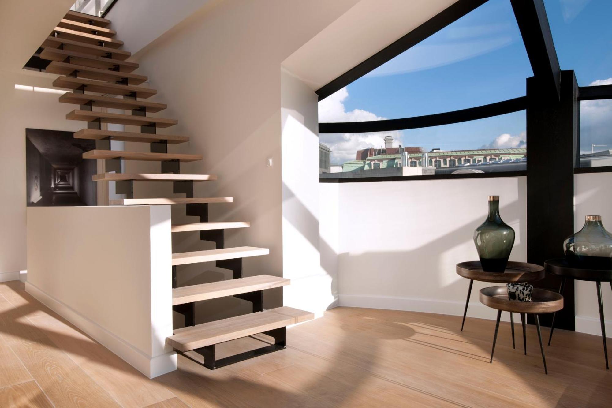 Triplex Penthouse In The City Center Brussels Exterior photo