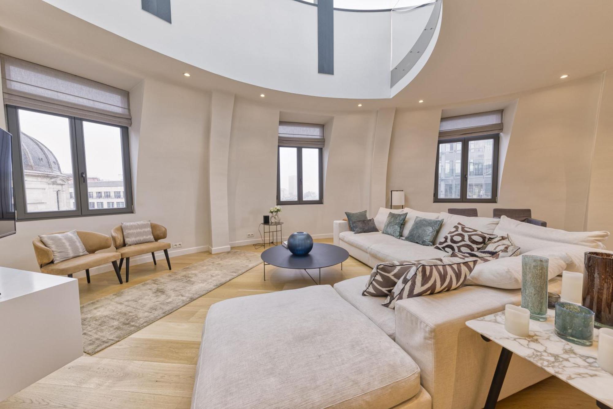 Triplex Penthouse In The City Center Brussels Exterior photo