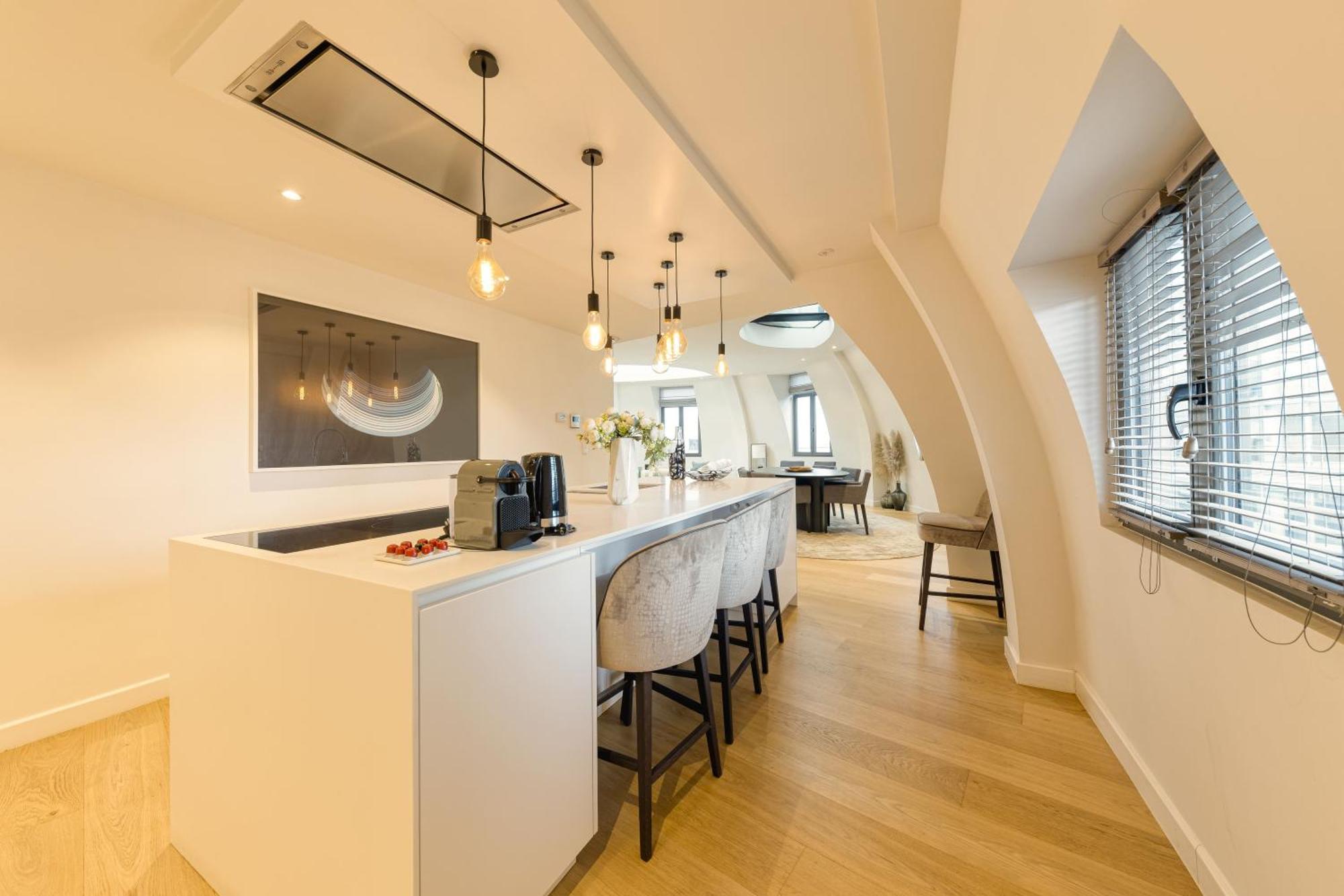 Triplex Penthouse In The City Center Brussels Exterior photo